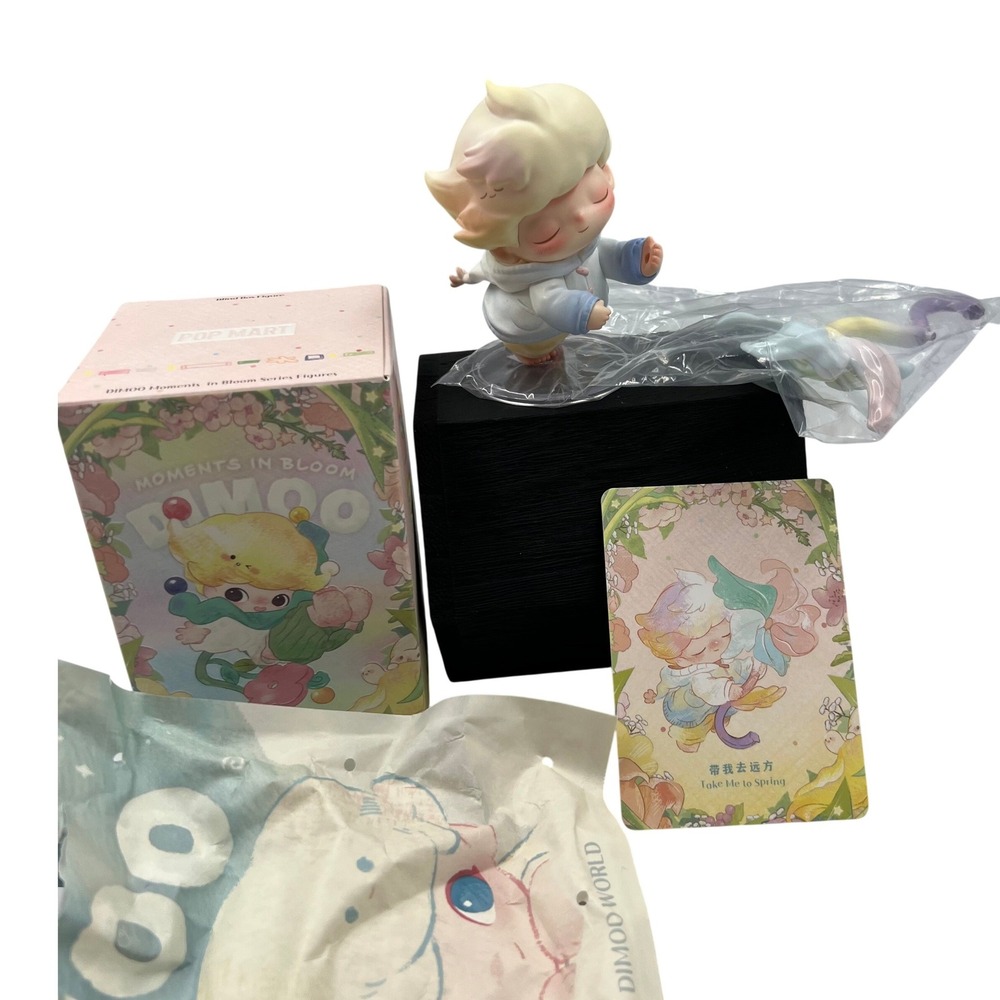POP MART DIMOO Moments in Bloom Take Me to Spring Figure Confirmed Blind Box Set